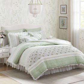 9 Piece Cotton Percale Comforter Set Queen 9 Piece Cotton Percale Comforter Set Queen